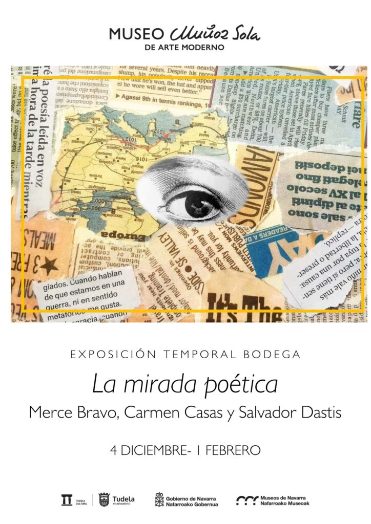 Cartel exposición la mirada poética