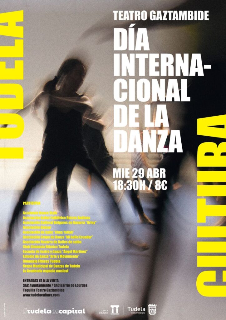Cartel Día de la danza 2026