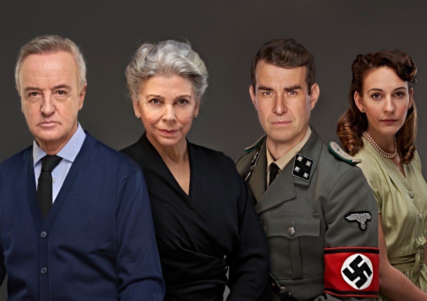 Intérpretes de la obra de teatro Música para Hitler